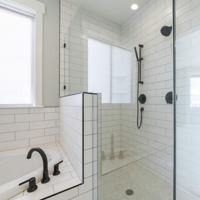Modern Tub and Shower Combos